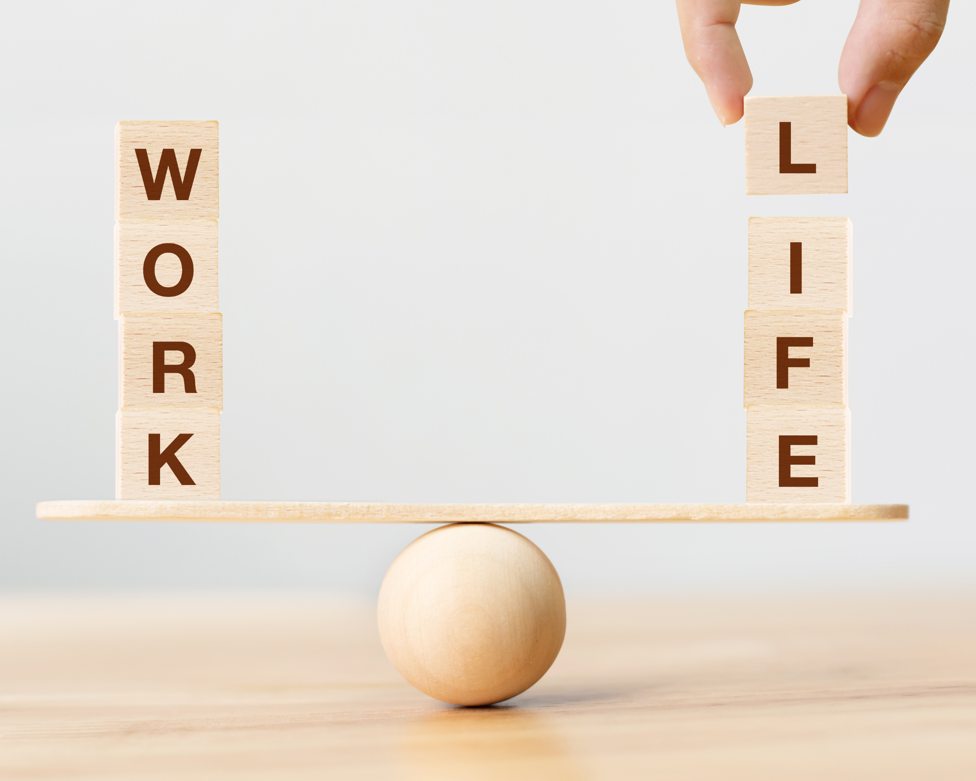 Work life balance Helps you with your work life balance